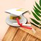 24 Count Graduation Cap Cake Topper with Diploma Plastic Paper Party Decoration White 3.5 Inch